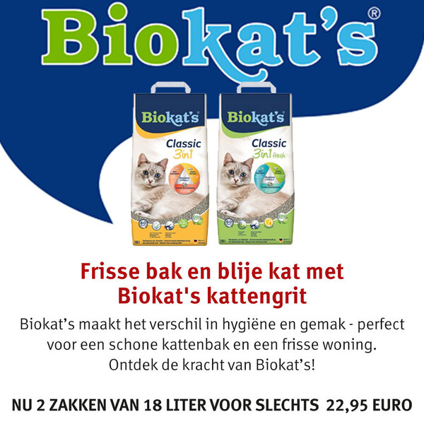 image Biokats aanbieding augustus 2025